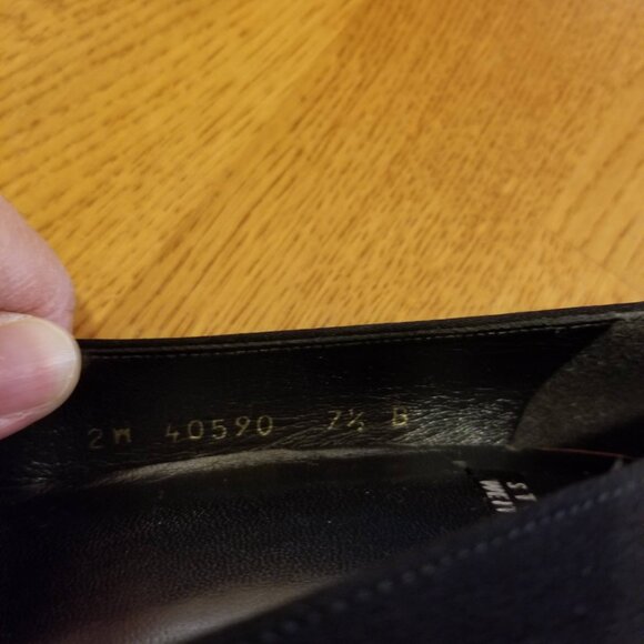 STUART WEITZMAN Vintage Kitten Heels shoes size 7.5 - Picture 5 of 7